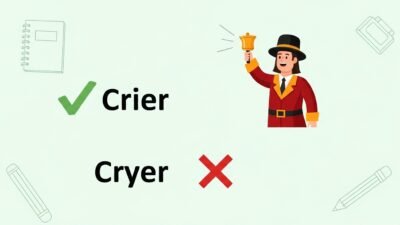 crier or cryer