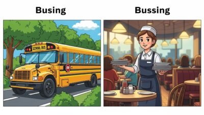 busing or bussing