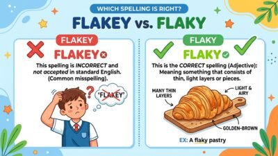 flakey or flaky