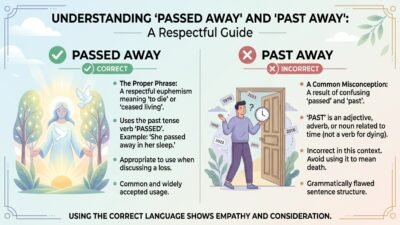 passed away or past away