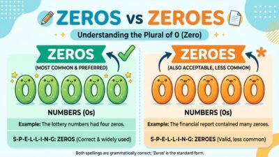 zeroes or zeros