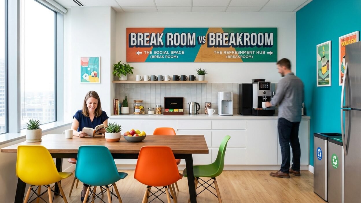 breakroom or break room
