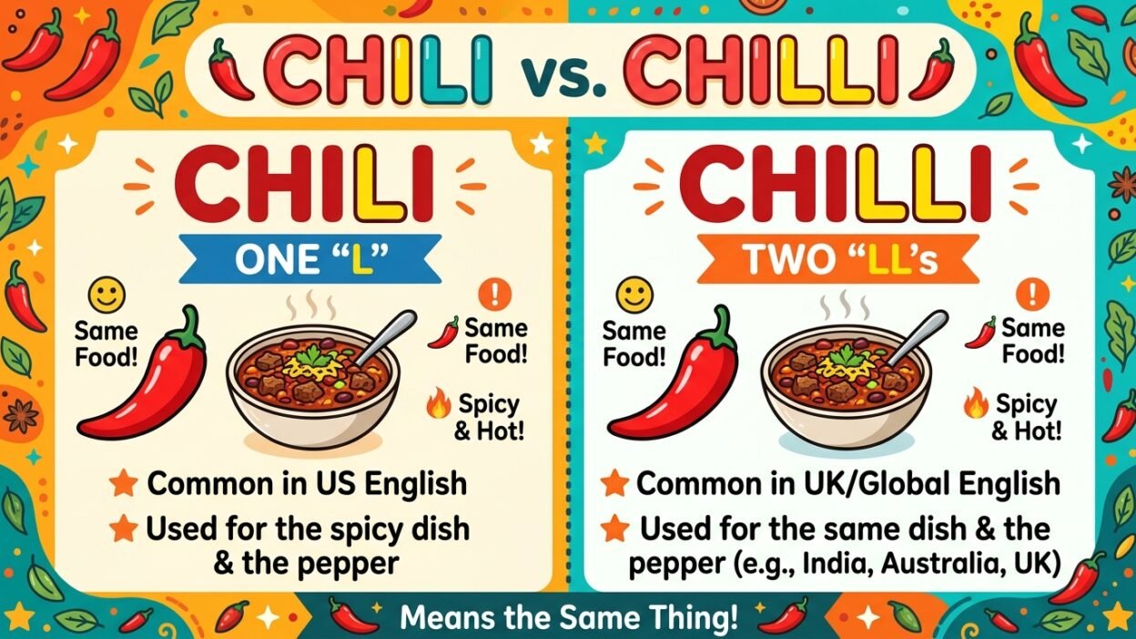 chilli or chili