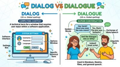 dialog or dialogue