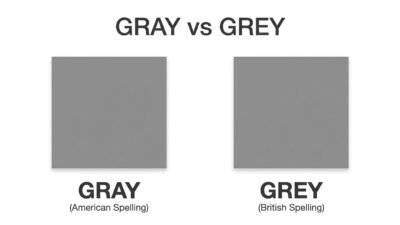 grey or gray