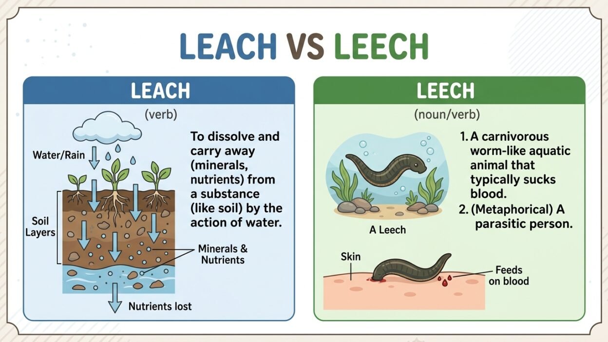 leach or leech