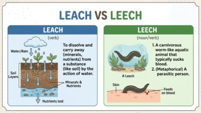 leach or leech