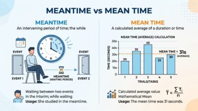 meantime or mean time