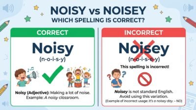 noisey or noisy
