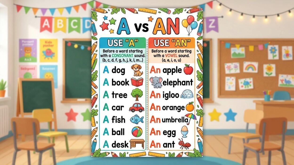 a or an