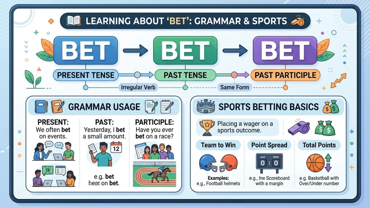 bet irregular verb