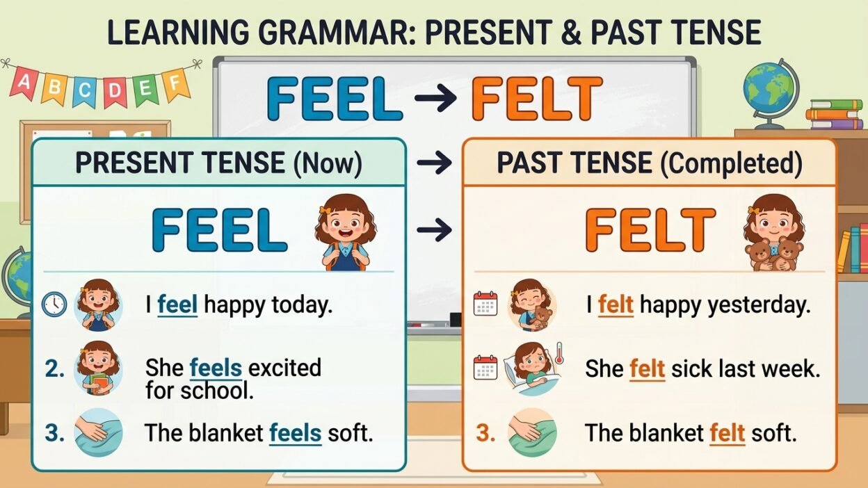 feel past tense