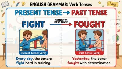 fight past tense