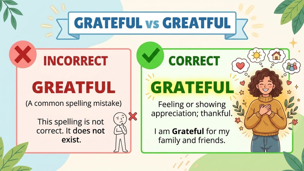 greatful or grateful