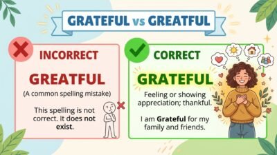 greatful or grateful
