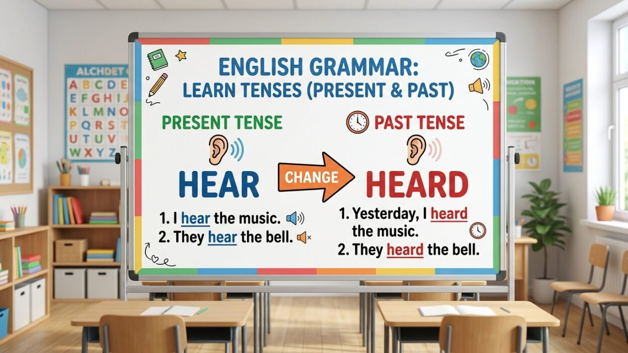 hear past tense