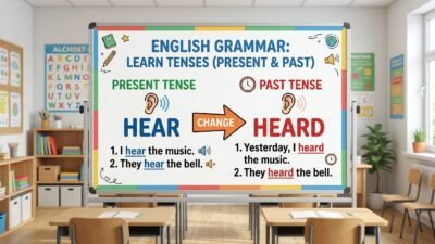 hear past tense