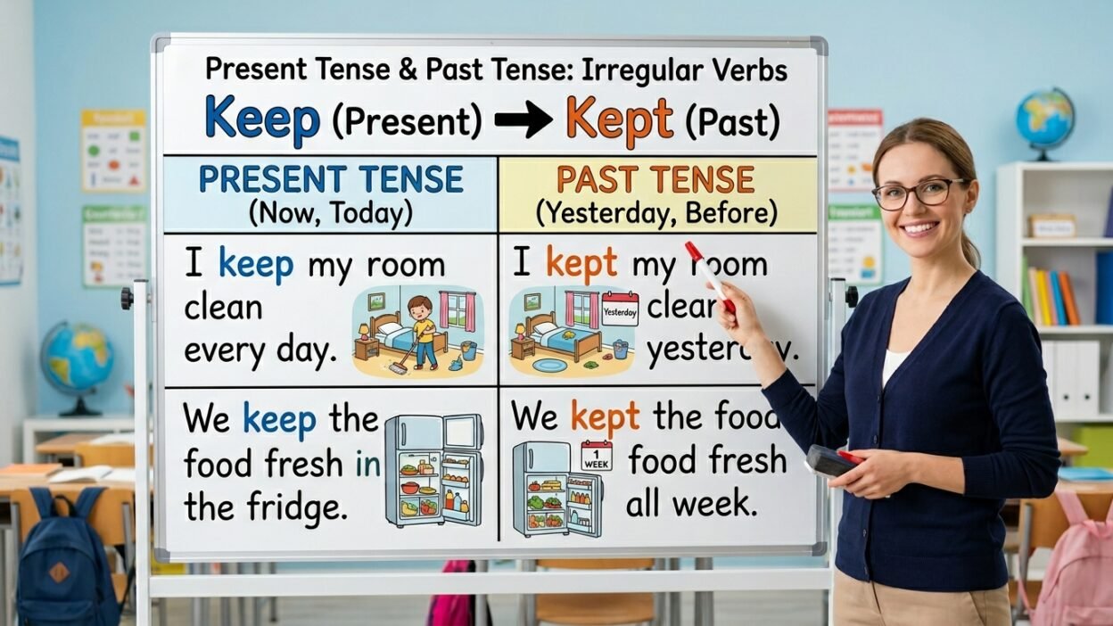 keep past tense