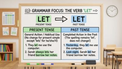let past tense