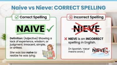 naive or nieve