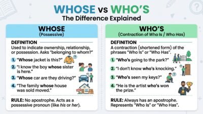 whose or whos