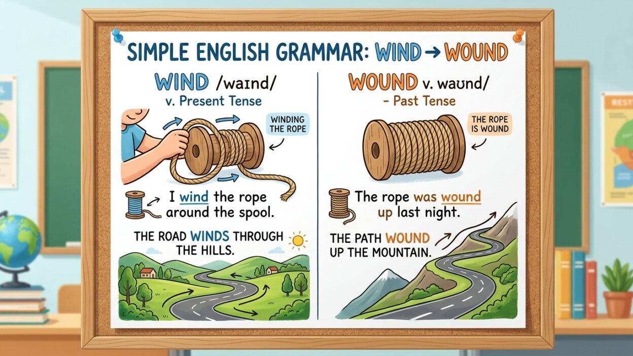 wind past tense