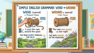 wind past tense