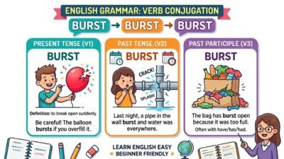 burst or bursted