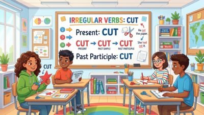 cut irregular verbs
