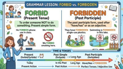 forbid vs or bidden