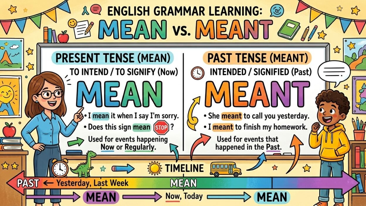 mean or meant