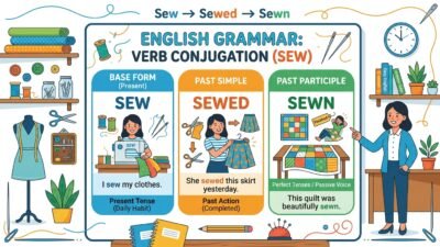 sewed vs sewn