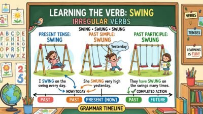 swing irregular verb
