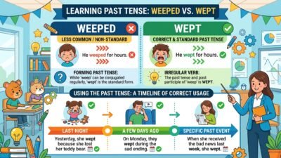 weeped or wept