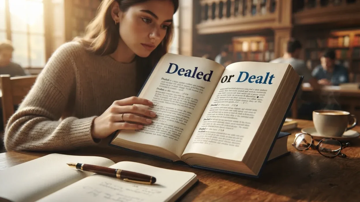 Dealed or Dealt