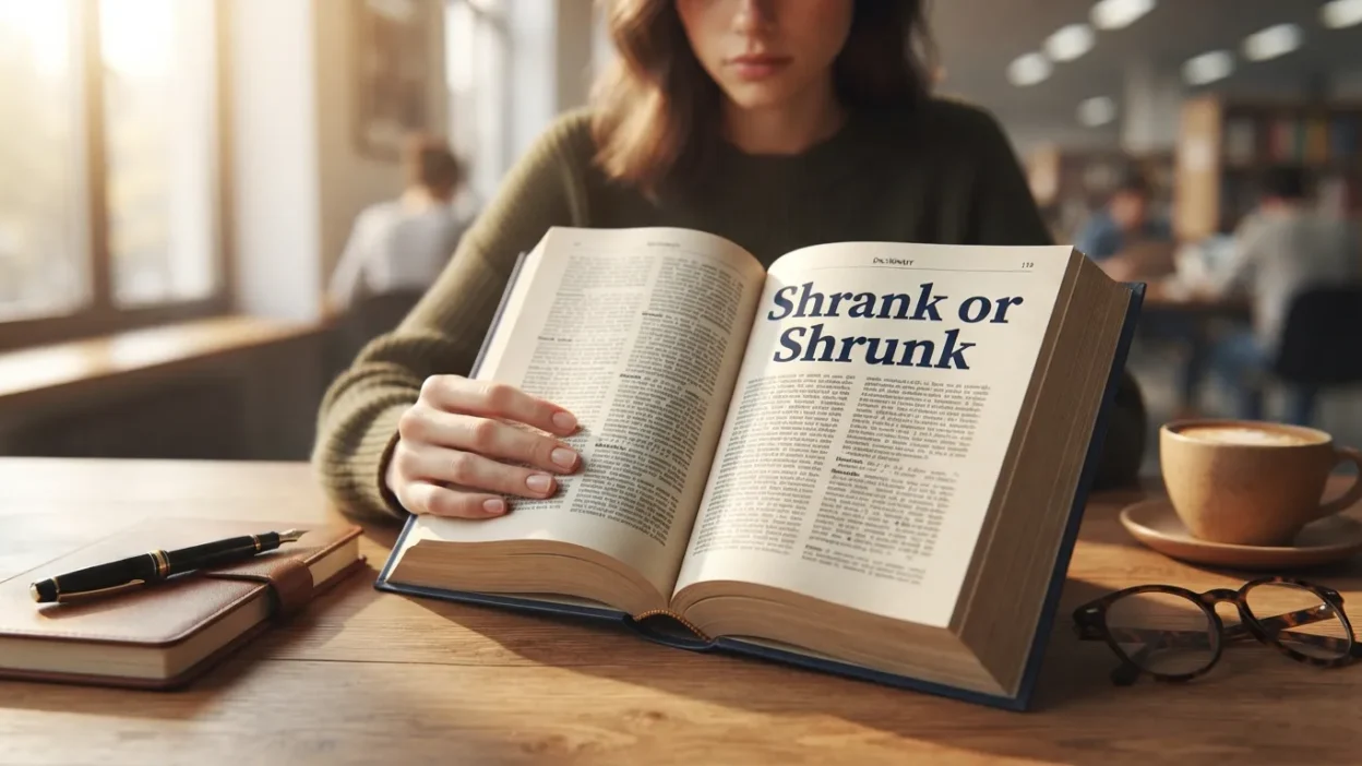 Shrank or Shrunk