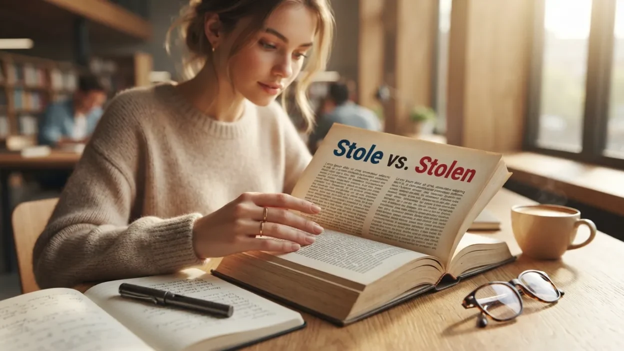 Stole vs. Stolen