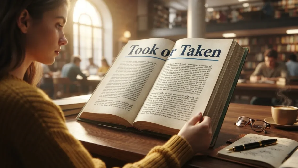 Took or Taken